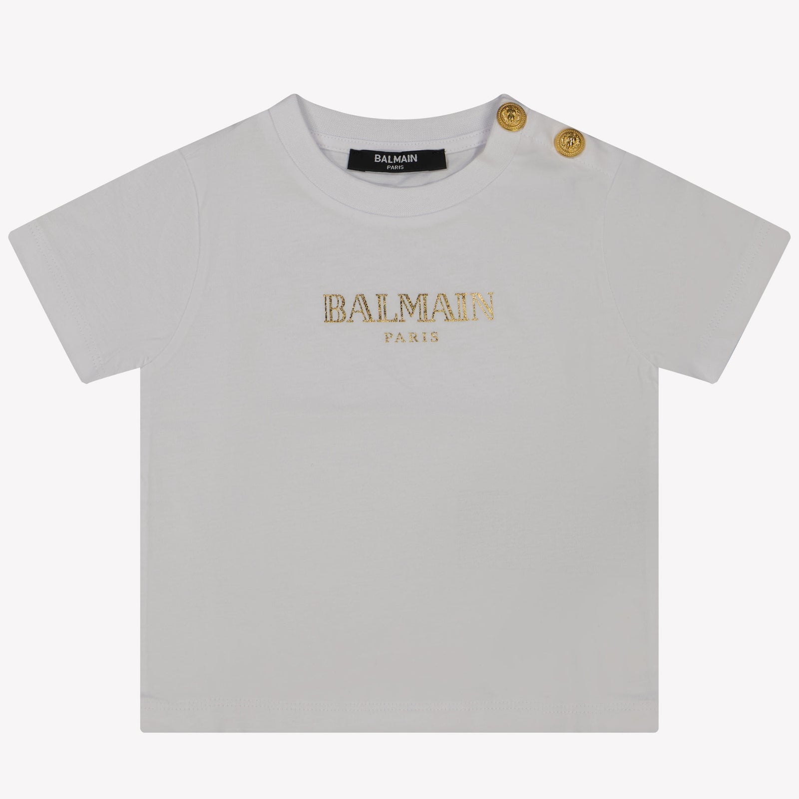 Balmain Baby Meisjes T-shirt Wit