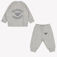 Armani Baby Jongens Joggingpak Grijs 6 mnd