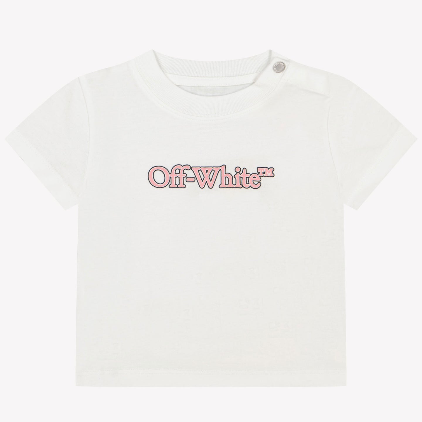 Off-White Baby Meisjes T-Shirt In Wit