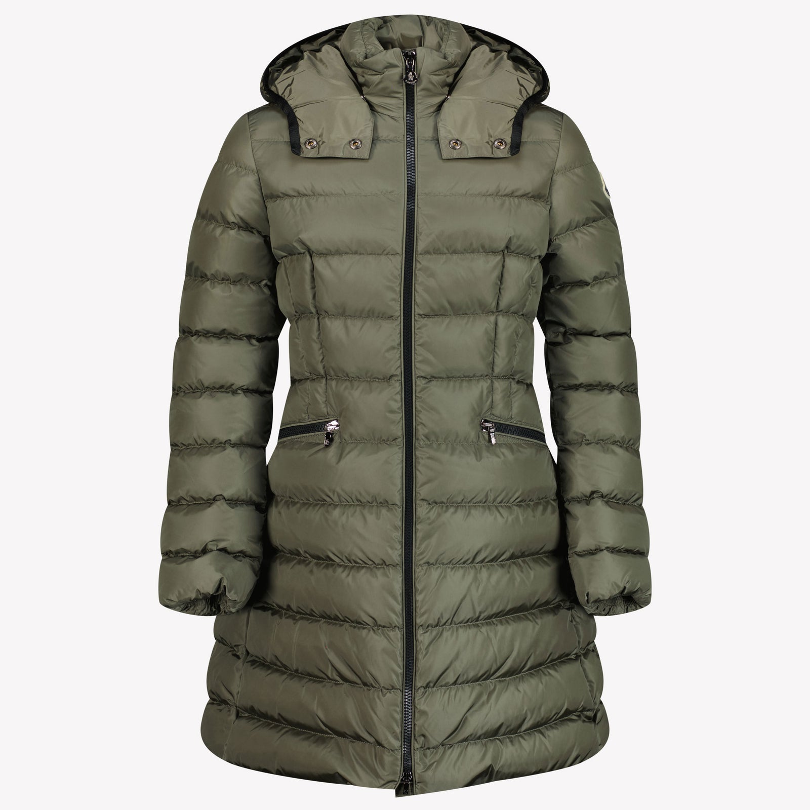 Moncler Charpal Meisjes Winterjas Olijf Groen