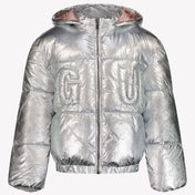 Guess Children's girls winter coat Silver