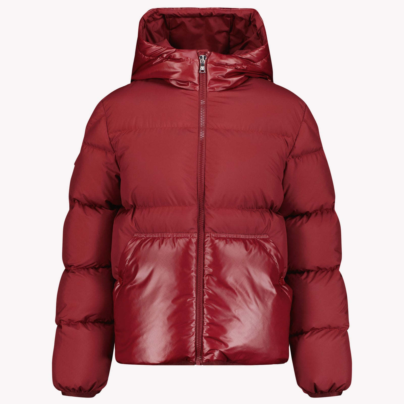 Moncler Barin Boys Winter Jacket Bordeaux