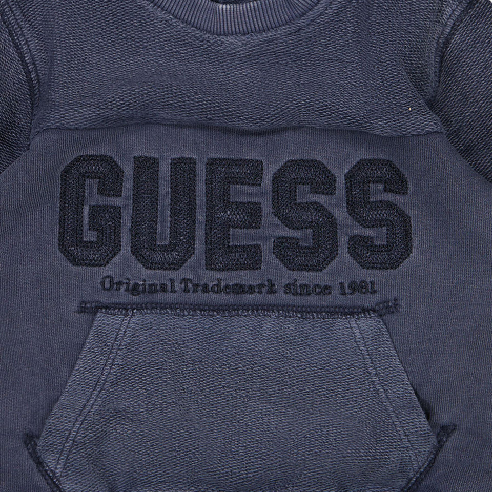 Guess Baby Jongens Trui Blauw