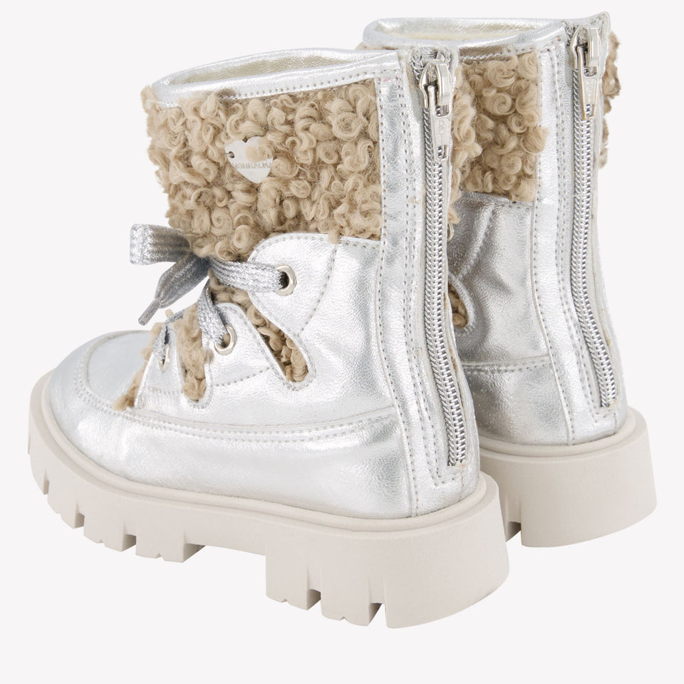 MonnaLisa Girls Boots Silver