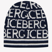 Iceberg Baby boys hat Navy