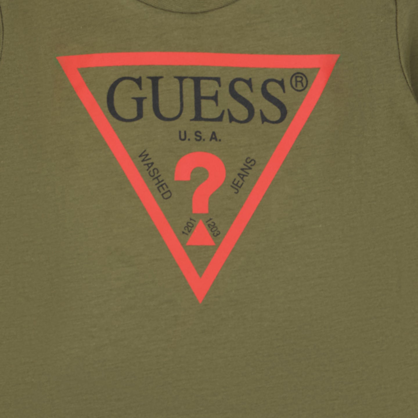 Guess Baby Jongens T-shirt Army