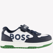Boss Children's Boys Sneakers Navy