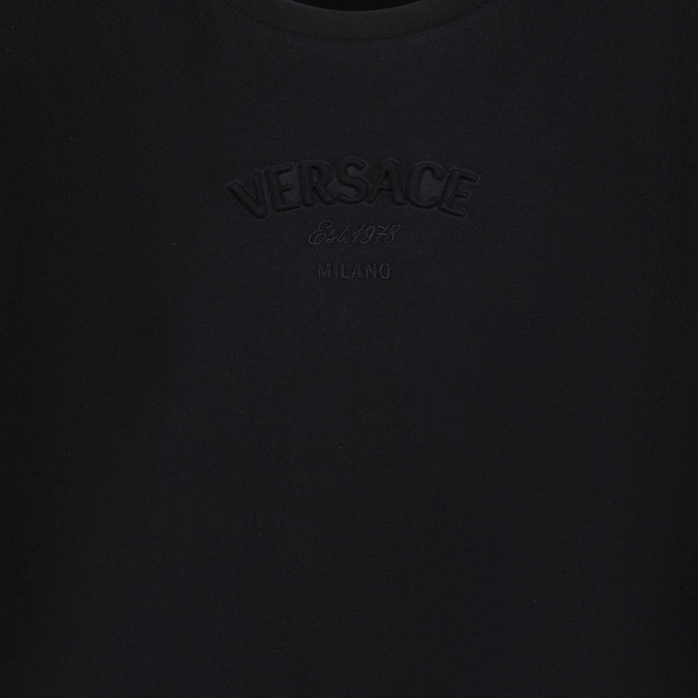 Versace Jongens T-shirt Zwart