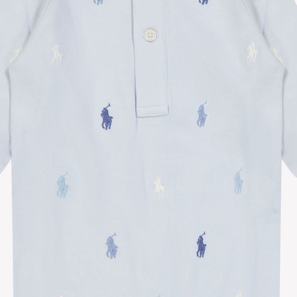 Ralph Lauren Baby Jongens Boxpakje Licht Blauw