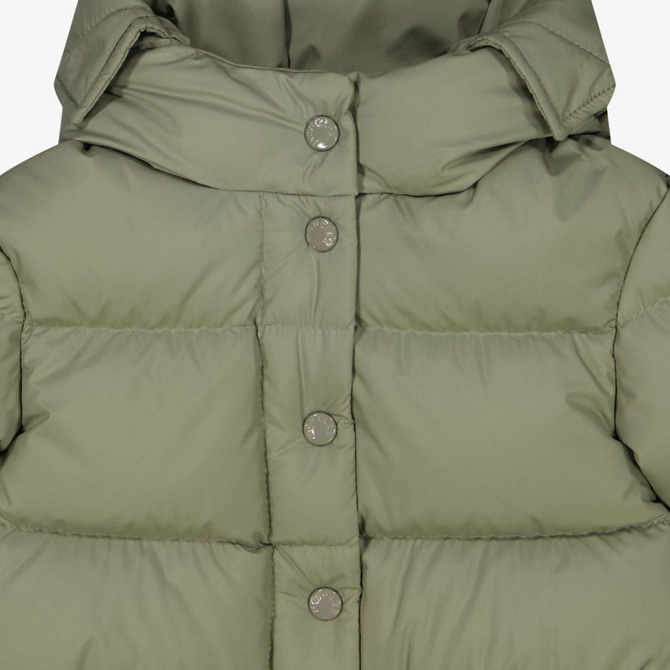 Moncler Baby Meisjes Winterjas Olijf Groen