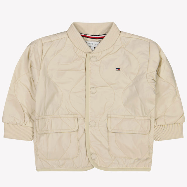 Tommy Hilfiger Baby unisex intermediate jacket Beige