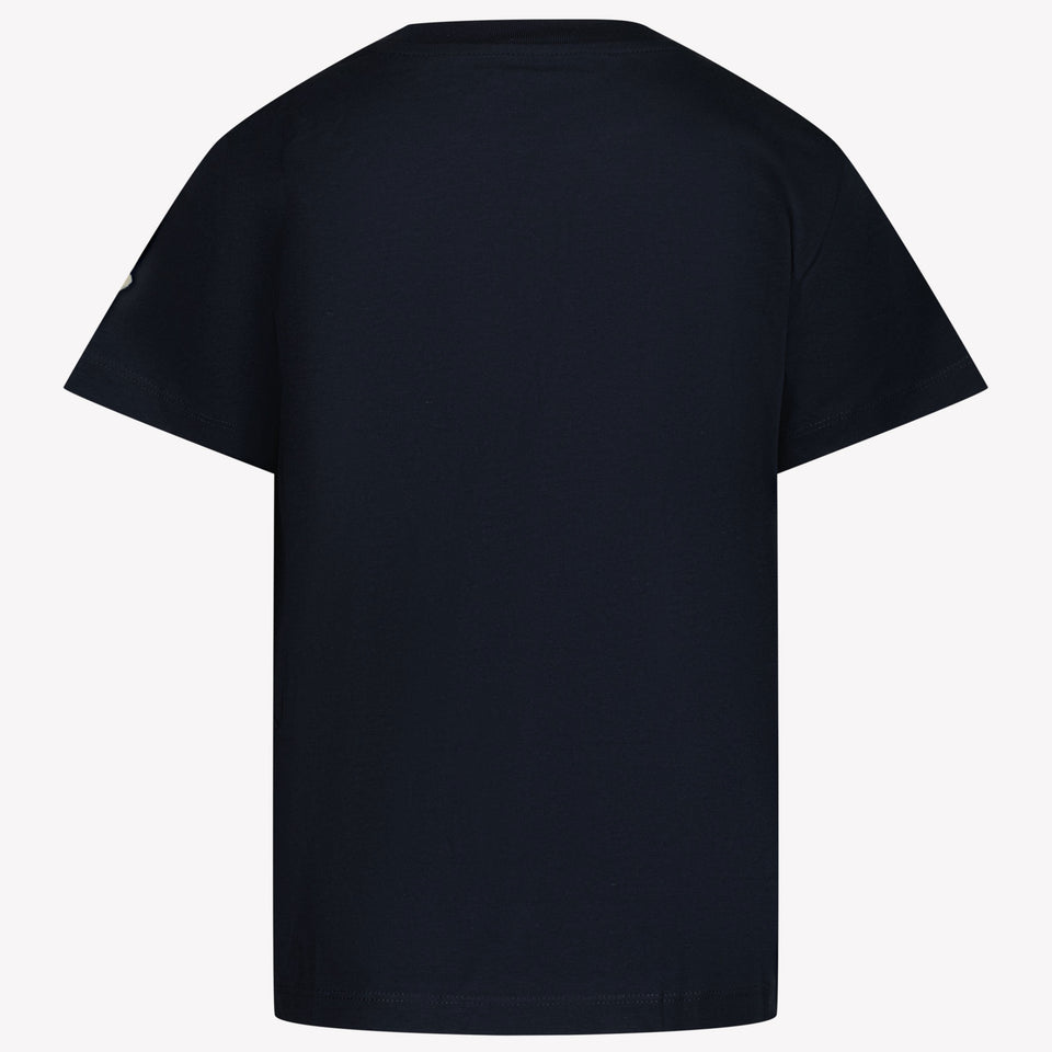 Moncler Jongens T-shirt Navy