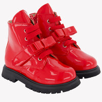 Andrea Montelpare Meisjes Laarzen Rood