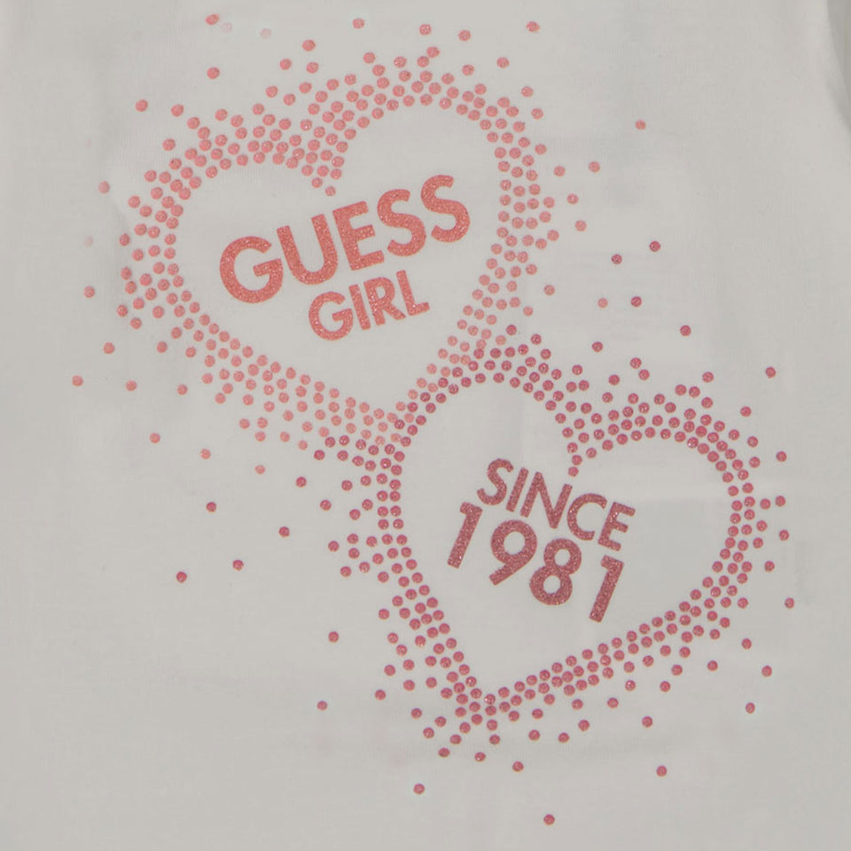 Guess Baby Girls T-shirt OffWhite