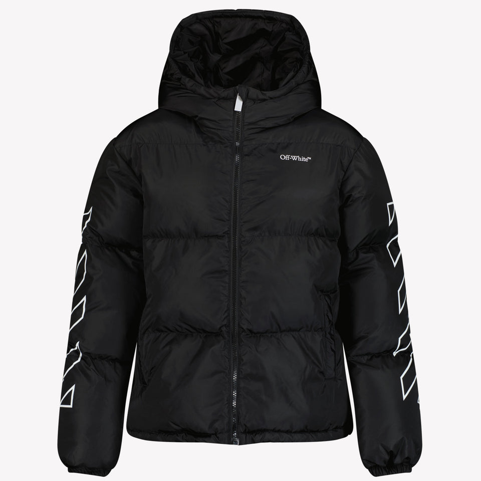 Off-White Boys winter coat Black