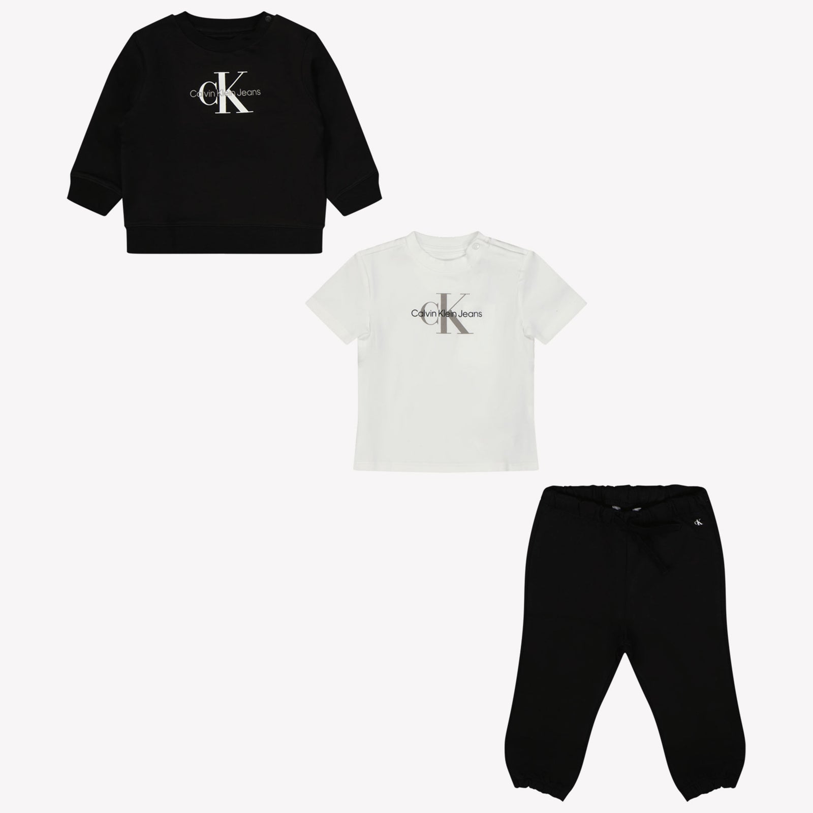 Calvin Klein Baby Unisex set Black