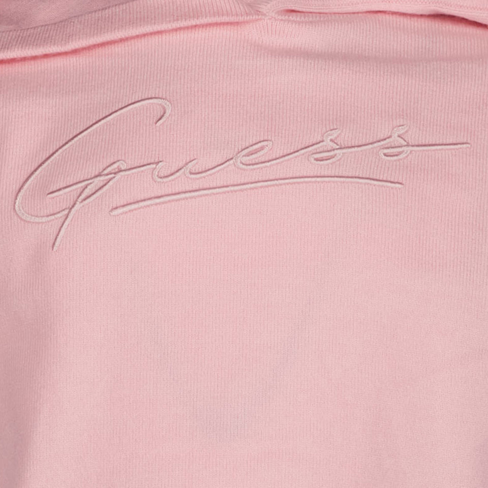 Guess Kinder Meisjes Joggingpak In Licht Roze