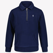 Ralph Lauren Kids Boys Sweater in Navy