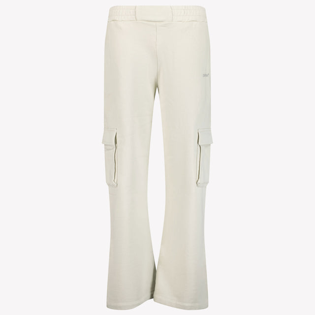 Off-White Children's girls in pants Light Gray