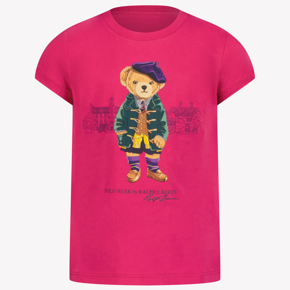 Ralph Lauren Girls T-shirt Fuchsia