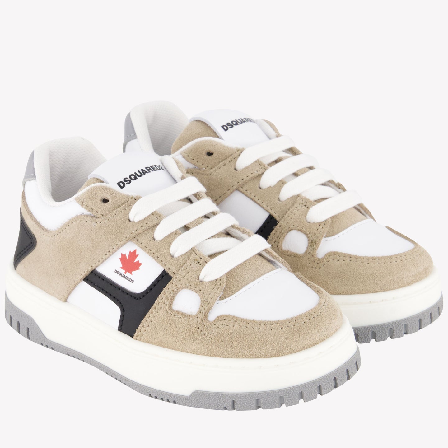 Dsquared2 Girls Sneakers in Beige