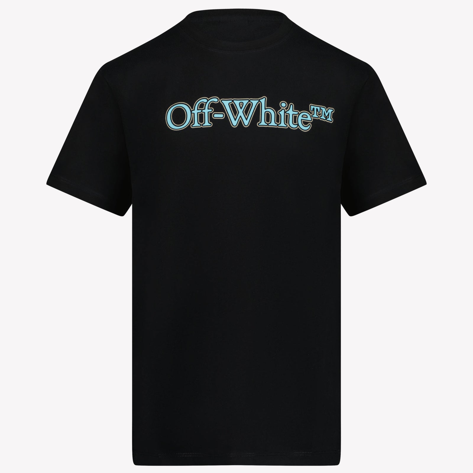 Off-White Kids Unisex T-Shirt in Black