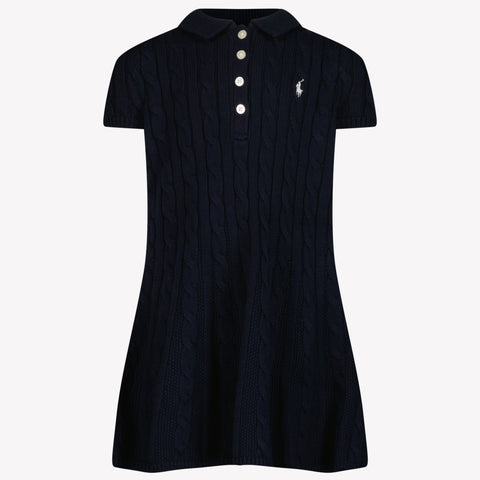 Ralph Lauren Kids Girls Dress Navy