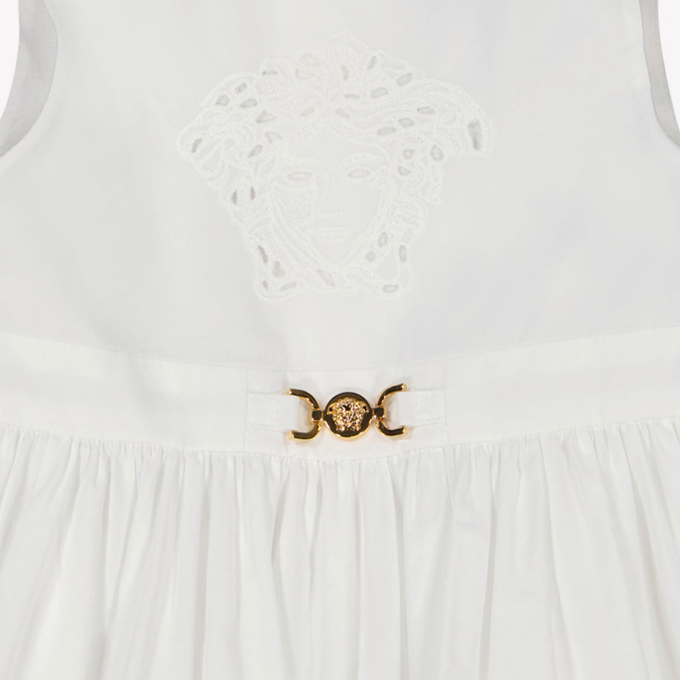 Versace Baby Girls Dress White