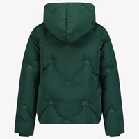 Burberry Girls Winter Coat Dark Green