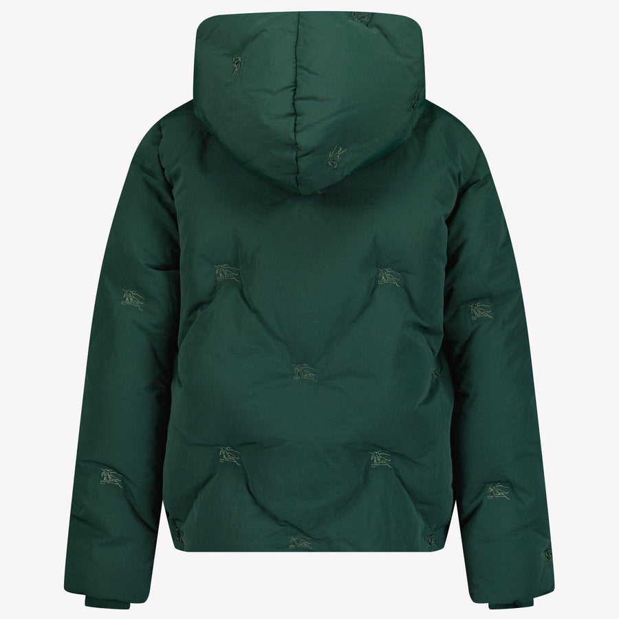 Burberry Girls Winter Coat Dark Green