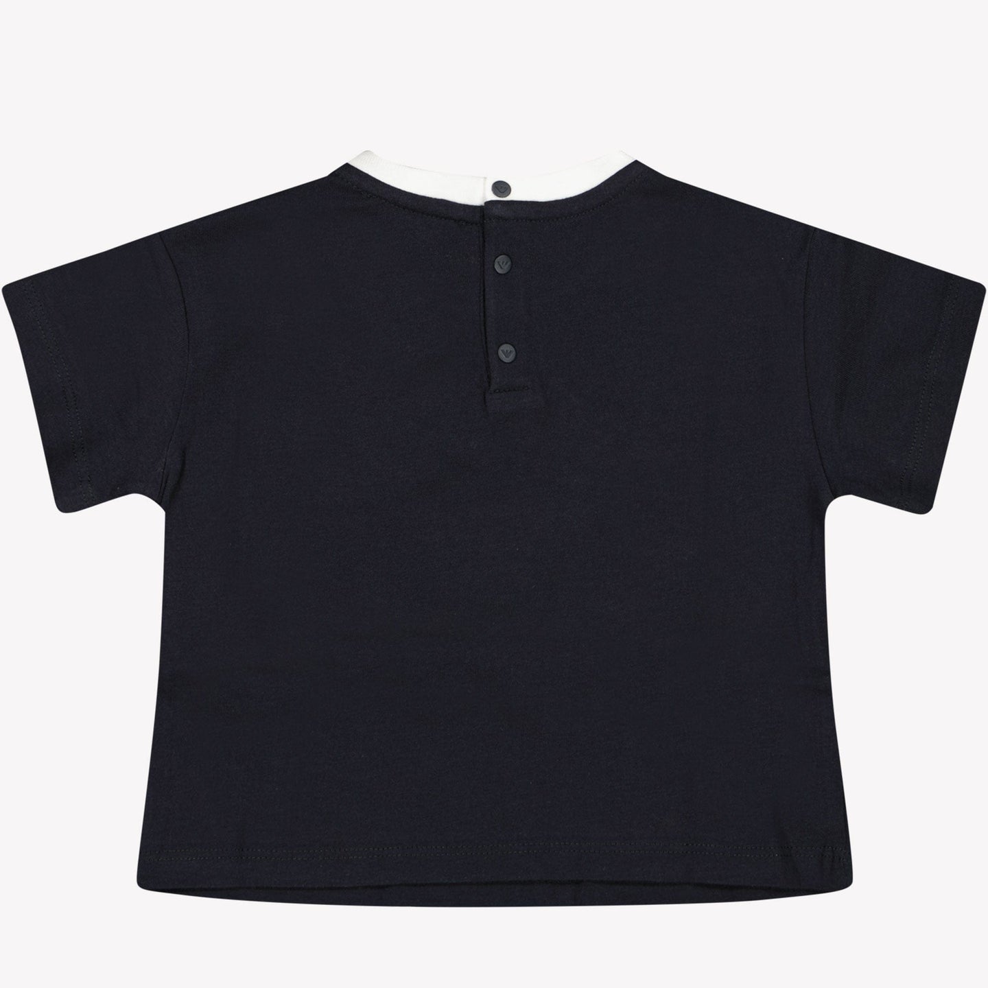 Armani Baby Jongens T-shirt Navy 6 mnd