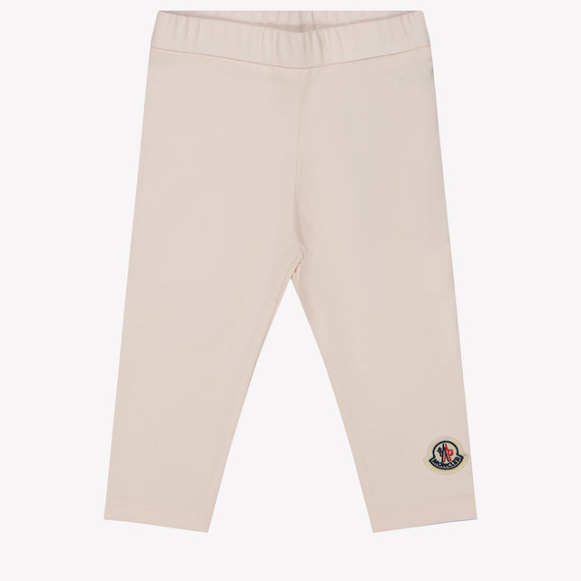 Moncler Baby Girls Leggings in Light Pink