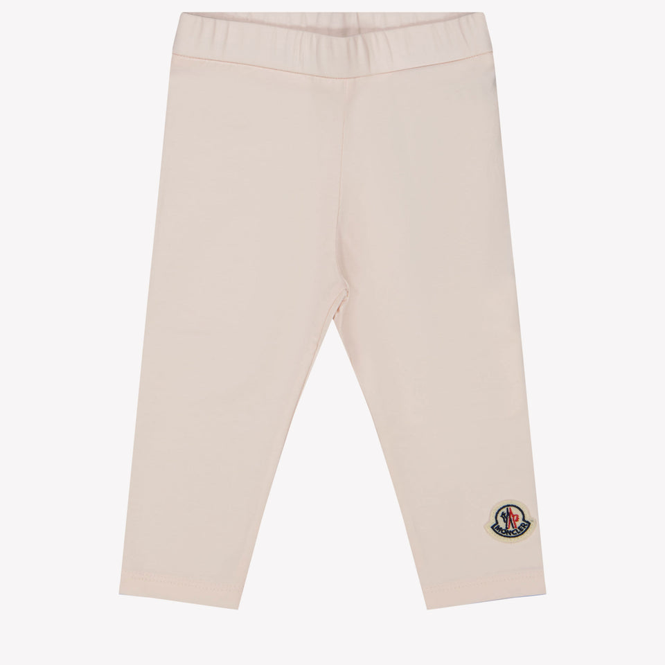 Moncler Baby Girls Leggings in Light Pink