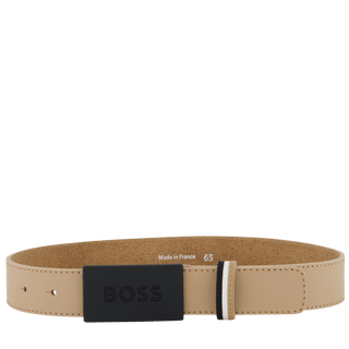 Boss Kinder Jongens Riem Beige 75