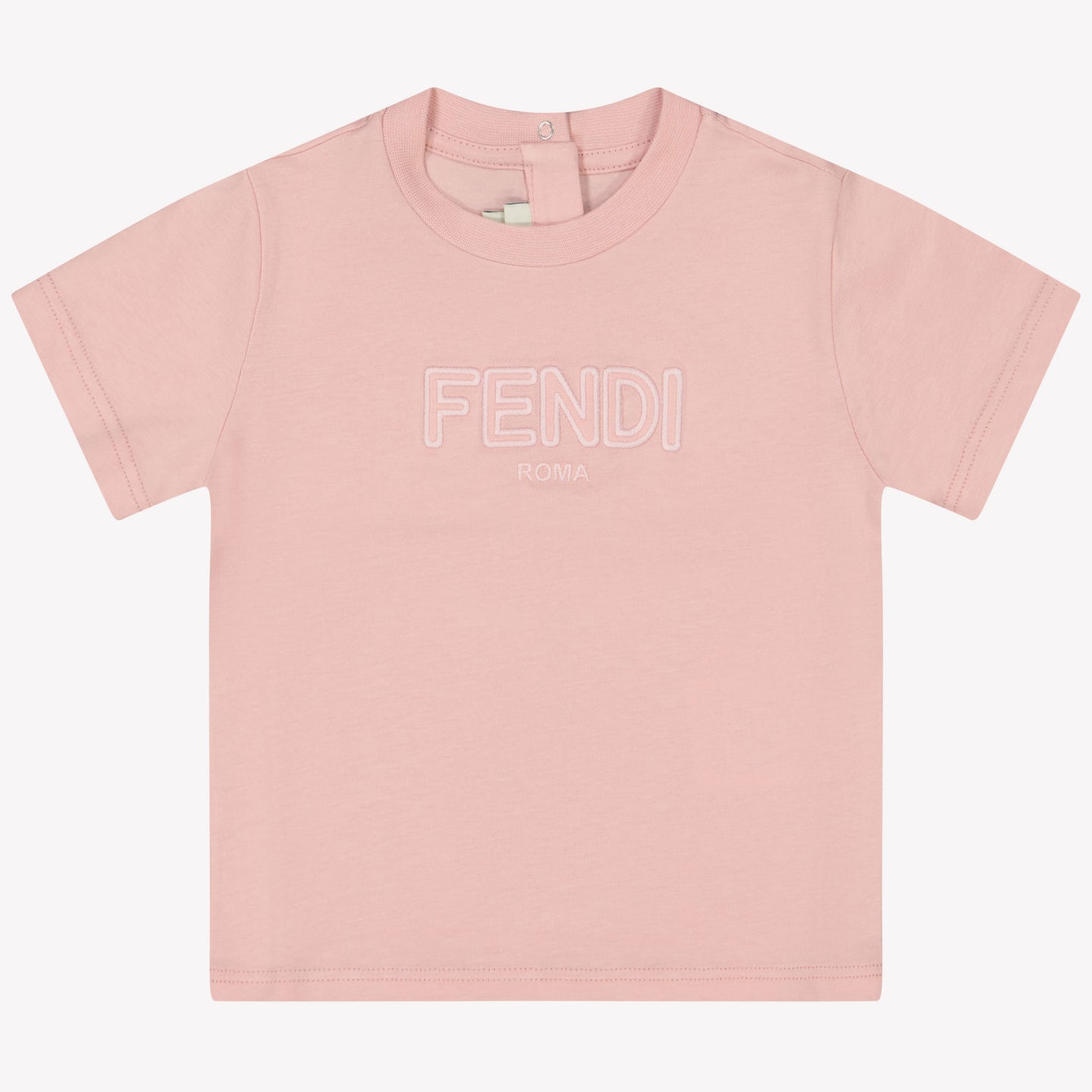 Fendi Baby Girls T-Shirt in Light Pink