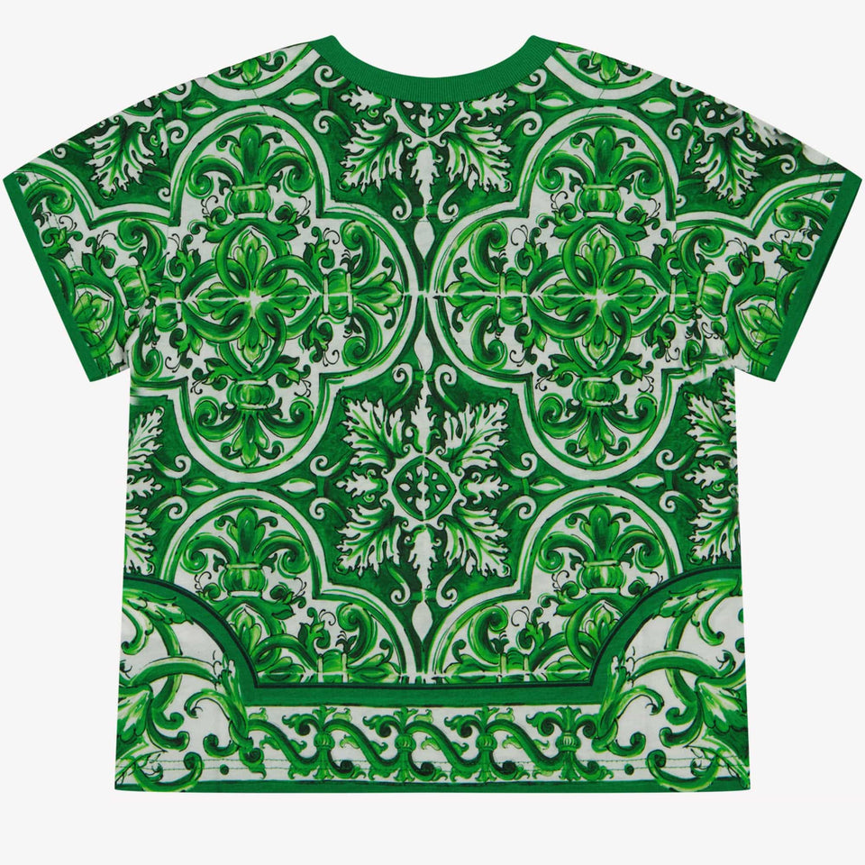 Dolce & Gabbana Baby Jongens T-shirt Groen