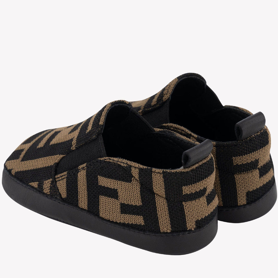 Fendi Baby Unisex Shoes Brown