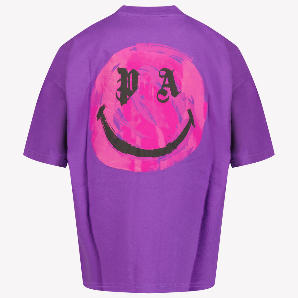 Palm Angels Girls T-shirt Lilac