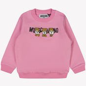 Moschino Baby Unisex Trui Roze