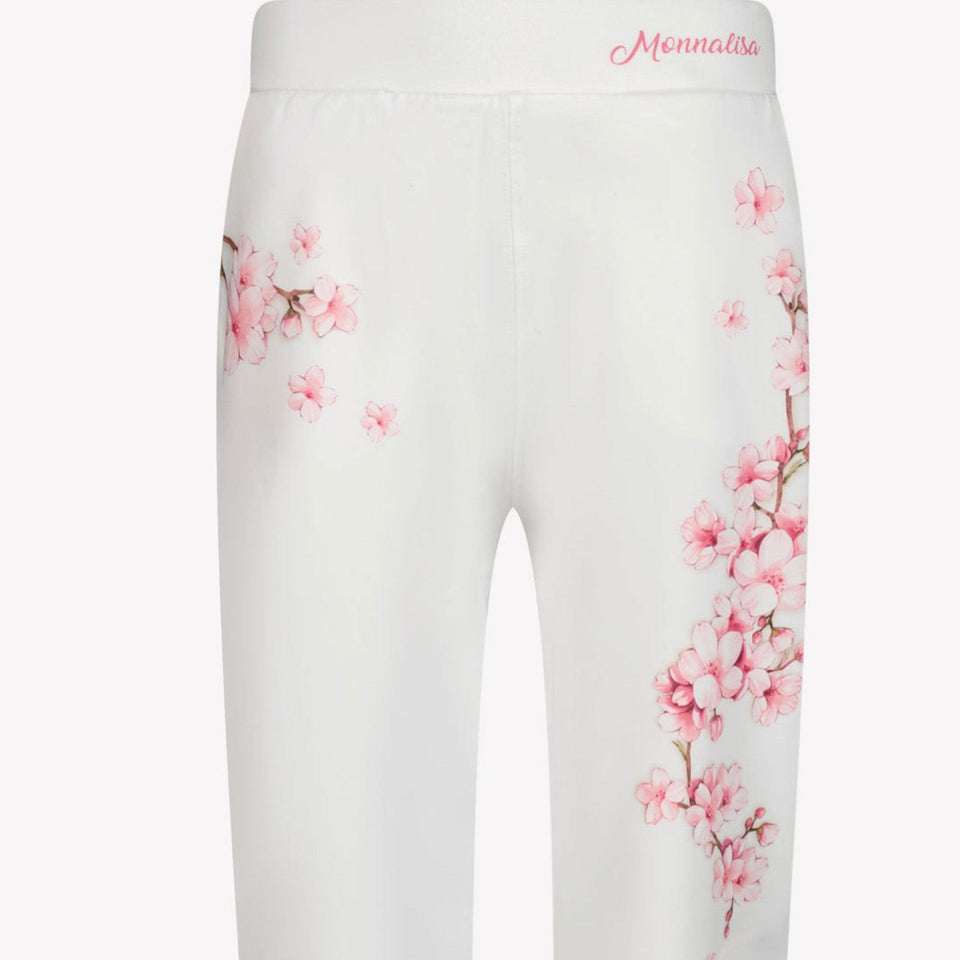 MonnaLisa Kinder Meisjes Broek In Wit