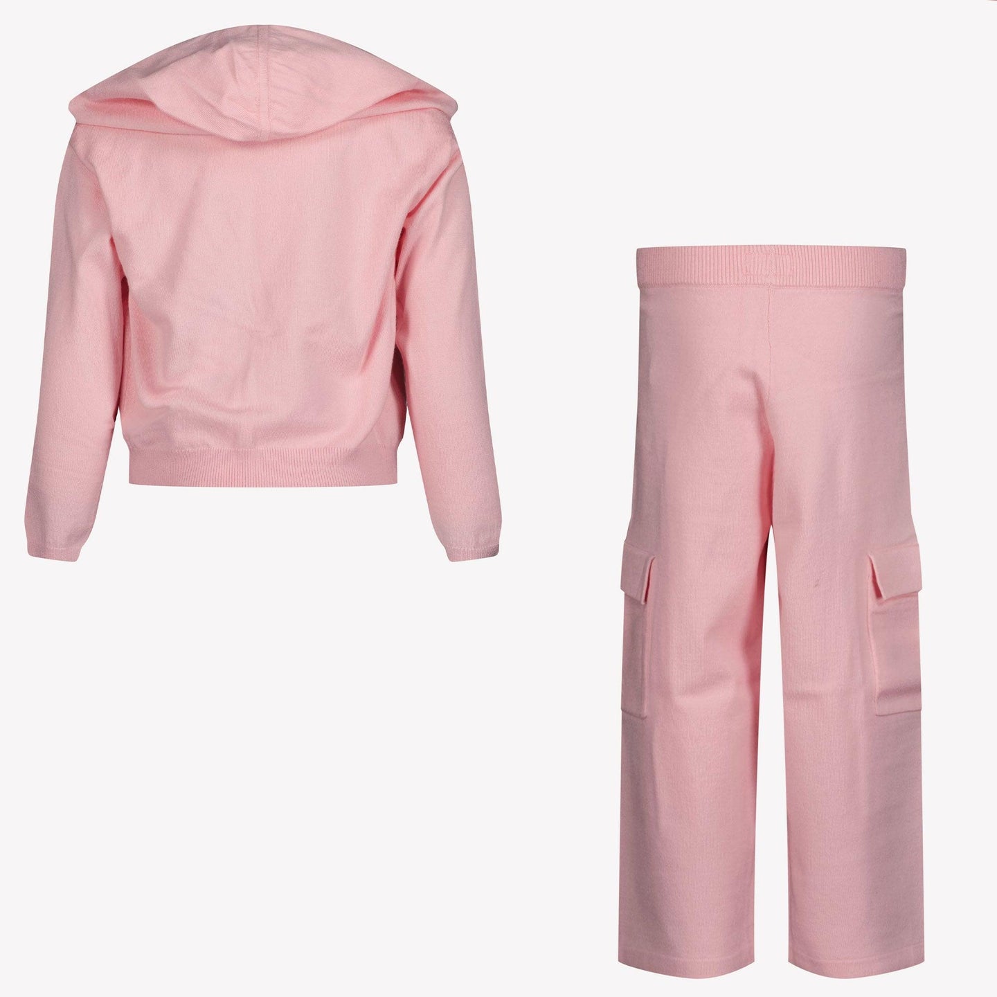 Guess Kids Girls' Tracksuit in Light Pink