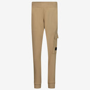 Malelions Unisex Broek Beige