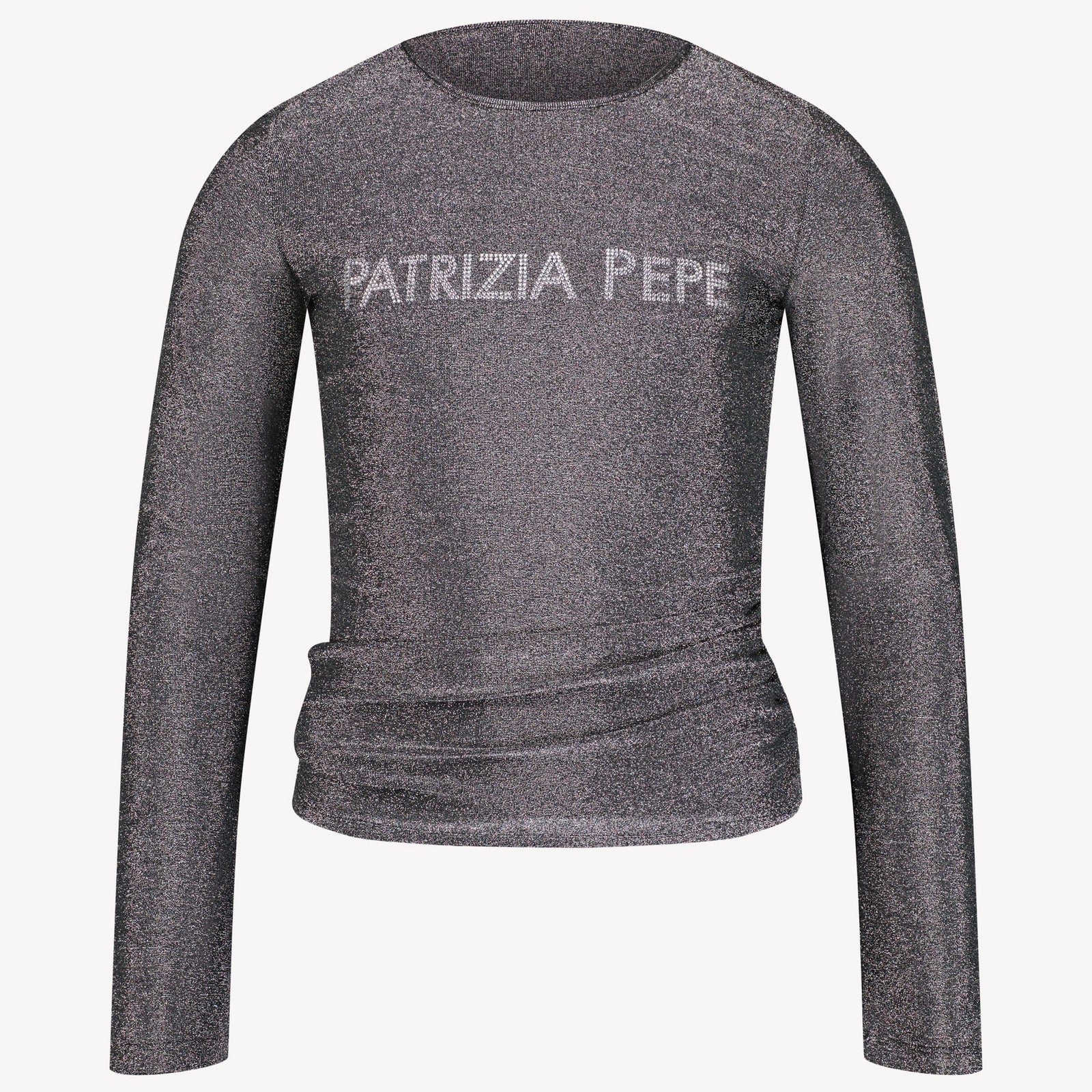 Patrizia Pepe Kinder Meisjes T-shirt Zilver