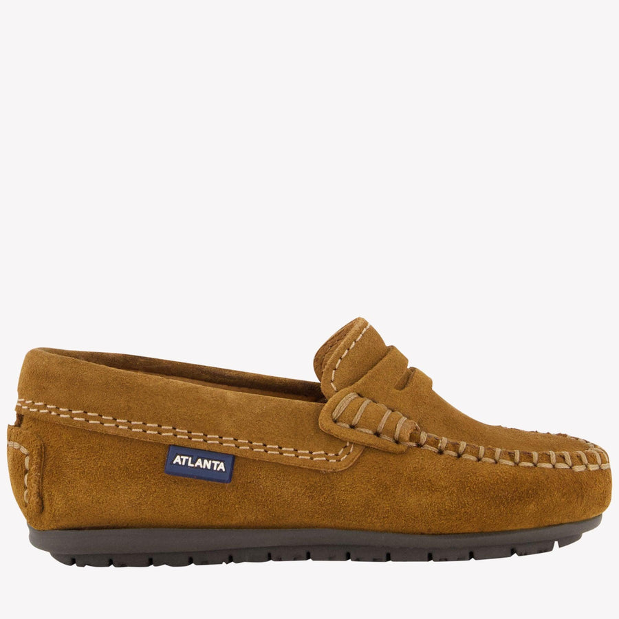 Atlanta Moccasin Unisex Shoes in Camel