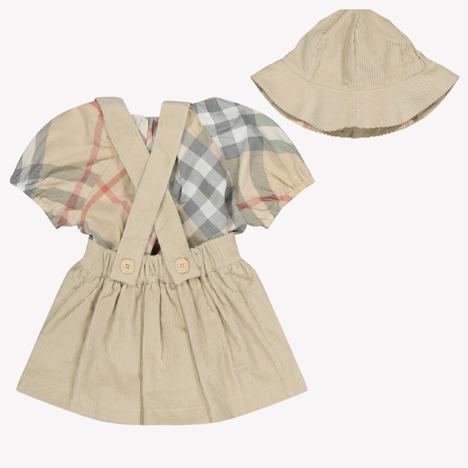 Burberry Sofia Baby Girls Set in Beige