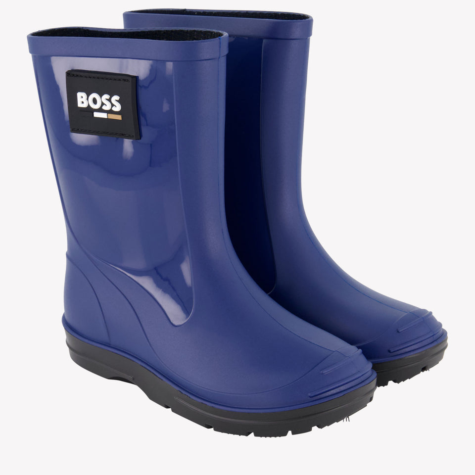 Boss Jongens Laarzen Blauw