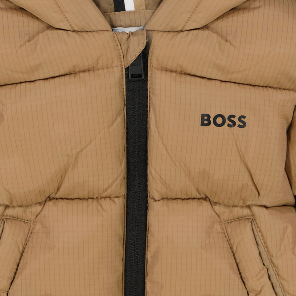 Boss Baby boys winter coat Camel