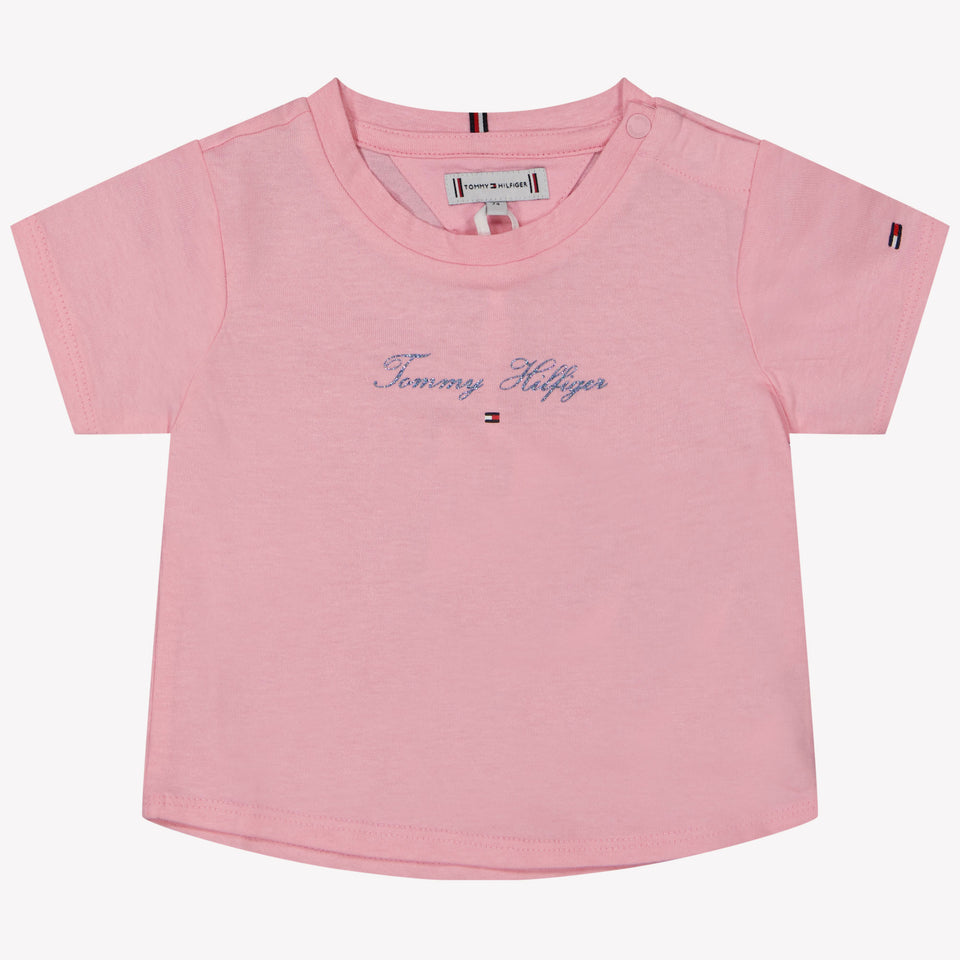 Tommy Hilfiger Baby Girls T-shirt Pink