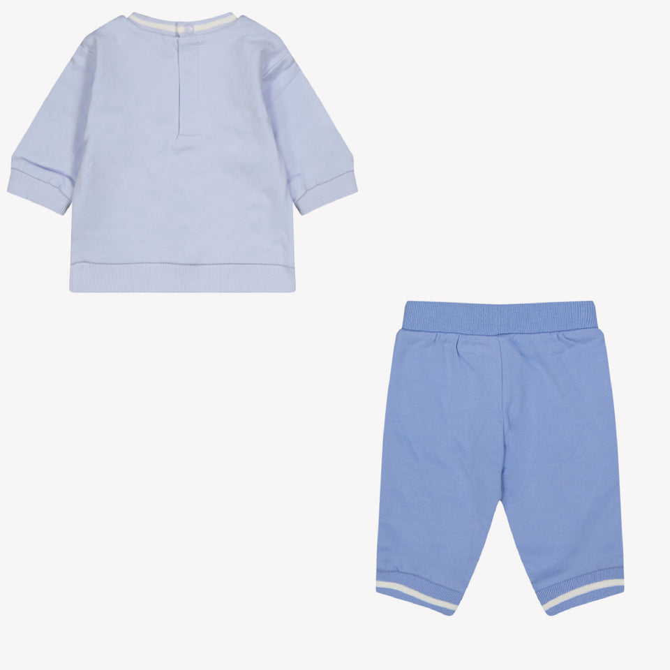 Kenzo Kids Baby Jongens Joggingpak Licht Blauw