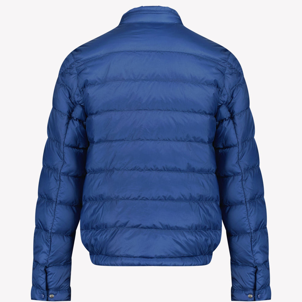 Moncler Kinder Jongens Jas Blauw